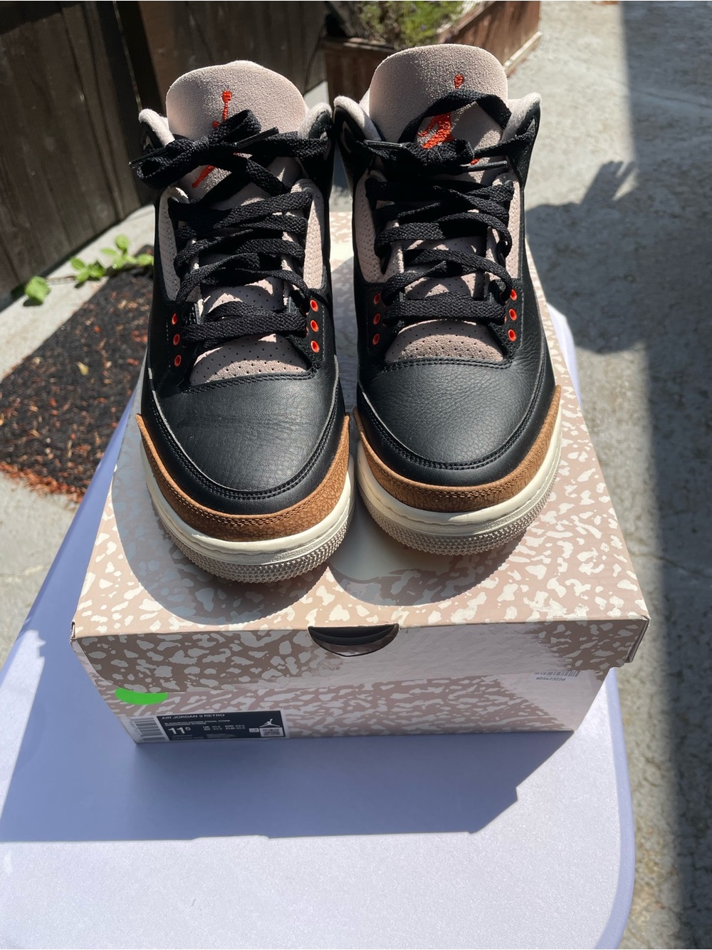 VNDS - Air Jordan 3 Retro Dessert Elapahanet Size 10.5 Super Clean All Stars 🔥🔥